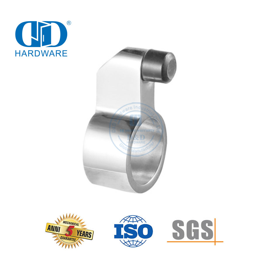 Puerta corrediza de vidrio de acero inoxidable, rodillo colgante, herrajes para baño, accesorio de vidrio para puerta corredera-DDGS120