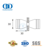 Herrajes para muebles Perillas de puerta de vidrio de ducha de un solo lado de latón macizo Perilla de baño para puerta sin marco-DDSK010