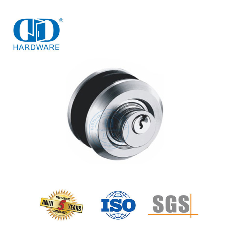 Herrajes para puertas corredizas de vidrio Herrajes para vidrio Cerradura y cerradura para puertas corredizas de acero inoxidable y aluminio-DDSK013