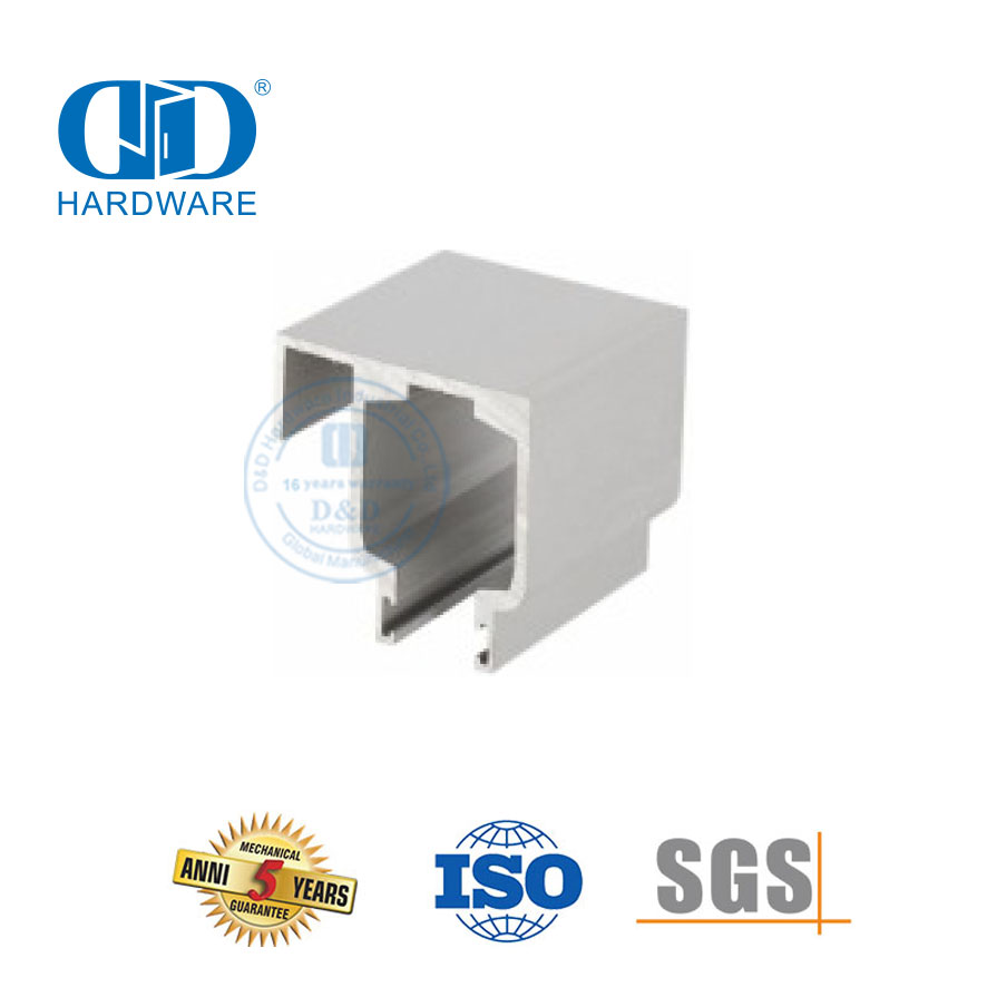 Accesorio de muebles de hardware de vidrio para puerta corredera sin marco, accesorio de hierro y acero inoxidable de fábrica para baño-DDGS143