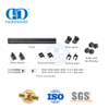 Kit de riel de metal resistente de acero inoxidable, colgador doblado, herrajes para puertas corredizas de Granero, herrajes para puertas de granero de madera-DDBD035