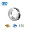 Perilla redonda de aluminio, herrajes para puertas corredizas de vidrio y acero inoxidable, manija de puerta con orificio pasante-DDSK017