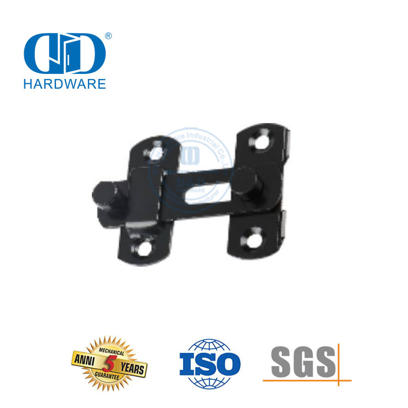 Herrajes de acero inoxidable Puerta de metal de seguridad satinada Protector de puerta Protector de puerta exterior Protector de cerradura de puerta-DDDG006