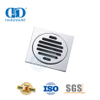 Drenaje de ducha lineal tipo cuadrado de plástico de acero inoxidable, accesorios de baño, drenaje de piso para baño-DDFD001