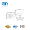 Drenaje de piso sanitario de acero inoxidable de alta calidad Drenaje de piso cuadrado Hardware de baño-DDFD006