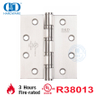 Bisagra de puerta de oficina con embutir de rodamiento de bolas UL 4 incombustible arquitectónica-DDSS08-FR