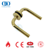 Espejo de latón pulido dorado EN 1906 Tirador de puerta tipo tubular-DDTH002-PB