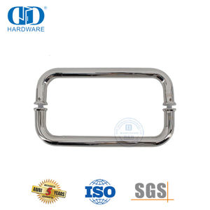 Nuevo diseño de acero inoxidable, cuarto de ducha, baño, puerta de vidrio, tirador-DDPH007-A-PSS