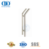 Accesorios de hardware de baño Tirador de pareja de tubo de acero inoxidable para puerta de vidrio-DDPH009
