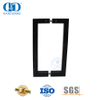 Tirador de tubo cuadrado D de acero inoxidable de alta calidad para puerta de vidrio-DDPH015-E-MB