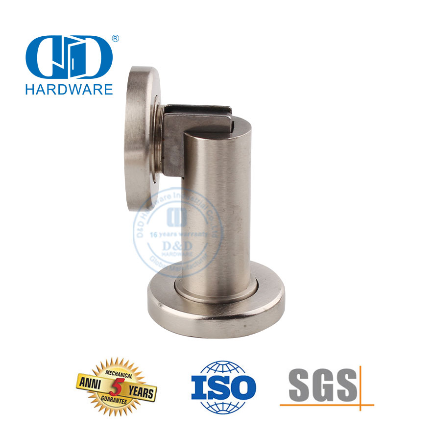 Protector de pared magnético de aleación de Zinc de alta calidad, soporte para puerta, tapón de Hardware para puerta colgante-DDDS030