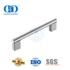 Manija de puerta comercial cuadrada de acero inoxidable 304 resistente, manija de puerta de entrada, manija de puerta de garaje de madera de oficina-DDFH023