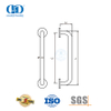 Toallero redondo de acero inoxidable para baño, accesorios de baño, tirador-DDPH019