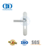 Manija de palanca de placa de puerta ovalada de acero inoxidable 304 con cerradura usada para oficina -DDTP003