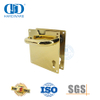 Manija de palanca de puerta de acero inoxidable duradera de centro a centro de 85 mm con placa-DDTP001-PVD