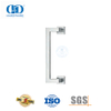 Manija de puerta cuadrada de acero inoxidable 304 de un lado para puerta de vidrio de oficina-DDPH036