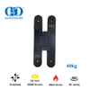 Bisagra de puerta interior ajustable de seguridad oculta 3D de aleación de zinc con diferentes acabados-DDCH008-G40