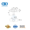 Sistemas de pivote de puerta de vidrio de acero inoxidable Accesorios de vidrio de pivote superior curvo sobre panel-DDGP008