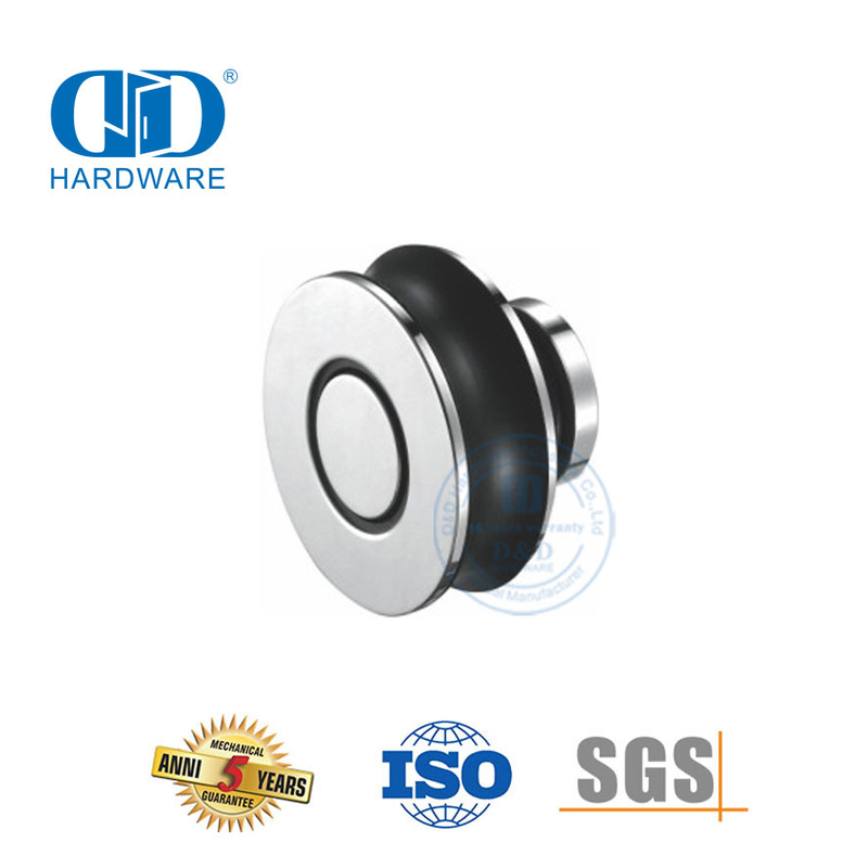 Herrajes para puertas corredizas de acero inoxidable Herrajes para construcción Herrajes para puertas Herrajes para puertas Accesorios de vidrio para puertas de baño-DDGS108