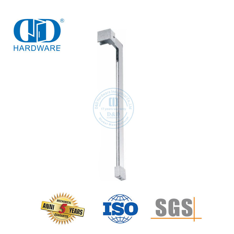 Accesorios de puerta de panel de ducha de vidrio sin marco de acero inoxidable personalizados Mamparas de ducha comerciales-DDSC008