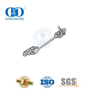 Hardware de construcción de acero inoxidable, cerradura protectora para puerta de granero para muebles, cerradura protectora para puerta plegable-DDBD132