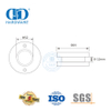 Accesorios para muebles de acero inoxidable de tipo redondo, manija ahuecada para puerta corrediza de vidrio-DDSK018