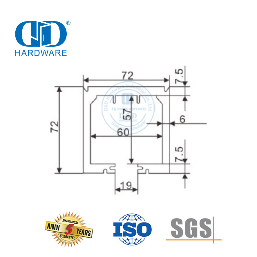 Abrazadera de vidrio corrediza de acero inoxidable colgante superior plegable, sistema de puerta plegable, accesorios de vidrio para lavabo de baño-DDGS148