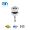 Partición de armario de acero inoxidable, accesorios de vidrio, herraje para puerta, rodillo de puerta de vidrio para baño-DDGS159