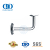 Soporte de soporte Accesorios de riel de escalera de acero inoxidable Herrajes para puertas de vidrio Soporte de pasamanos-DDHB002