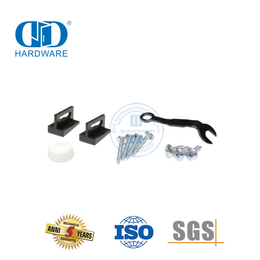 Herrajes duraderos para puertas de granero de acero inoxidable, accesorios duraderos para puertas enrollables con ruedas, herrajes para puertas de apartamentos y hoteles-DDBD054