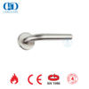 Accesorios para muebles EN 1906 Manija de palanca hueca para puerta de dormitorio-DDTH002-SSS
