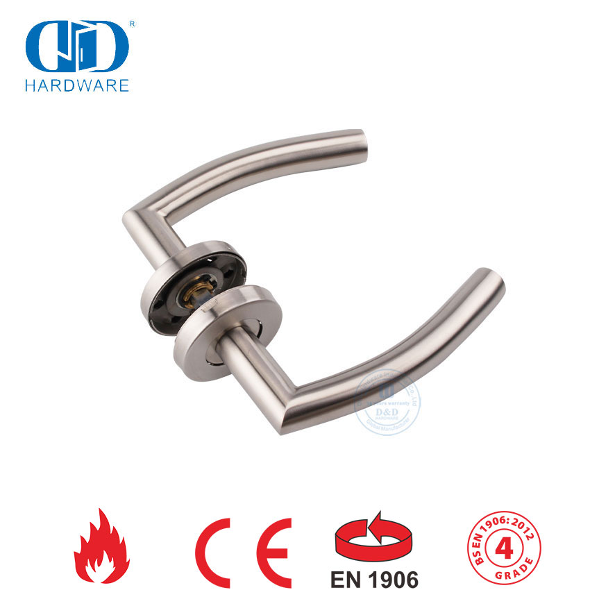 EN 1906 Herrajes para muebles Manijas de palanca de acero inoxidable de alta calidad-DDTH011-SSS