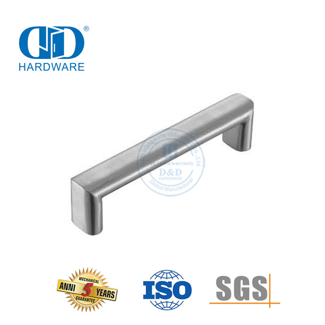 Tirador cuadrado para gabinete de cocina, manija para muebles, accesorios para gabinetes de cocina modernos, manija de cocina Simple-DDFH040