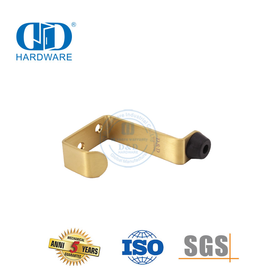 Tope de puerta de acero inoxidable para dormitorio-DDDS024