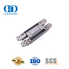 Suministro de China Aleación de zinc 3D Cruz oculta oculta Cierre suave Ajuste silencioso Bisagra de madera de acero comercial de 180 grados-DDCH008-G120