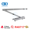 Ferretería de aluminio Certificación UL Resistencia al fuego Control ajustable Control posterior Cierrapuertas interior residencial hidráulico-DDDC054