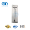 Manija de acero inoxidable de fábrica OEM con manija de palanca de hardware de placa Manija de tracción de puerta de metal hueco comercial-DDPH024