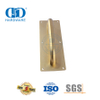 Placa de señal de puerta dorada de acero inoxidable, accesorio de herrajes para puerta, tirador de puerta de madera de metal comercial-DDPH023