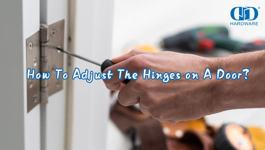 Cómo ajustar las bisagras en una puerta？