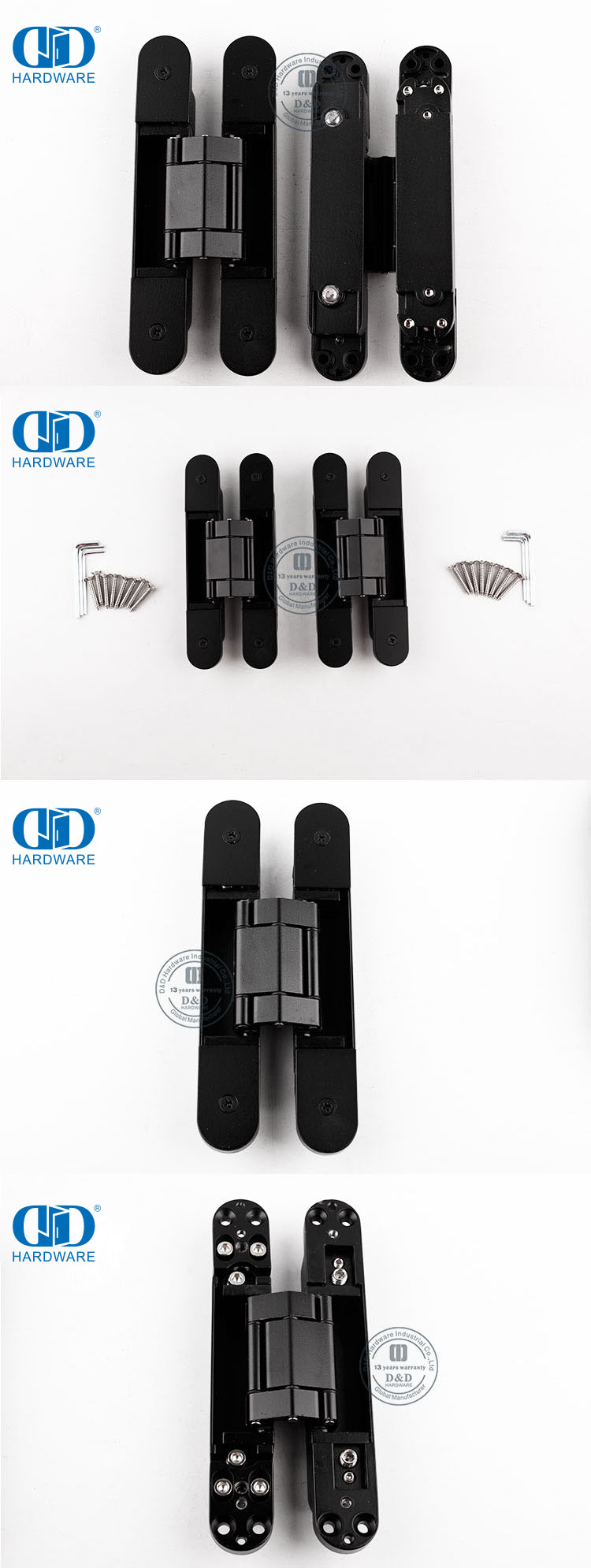 Bisagra de puerta oculta para apartamento