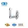 Accesorio de parche de acero inoxidable Accesorio de pivote Conector curvo Accesorio de vidrio pivotante-DDGP007