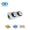Pivote de puerta inferior de acero inoxidable, herrajes para puerta de vidrio, ajuste de parche pivotante, pivote superior-DDGP012