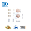 Fabricante profesional, kit de puerta de granero de montaje superior interior de acero inoxidable, herrajes para puertas correderas, herrajes para muebles-DDBD072