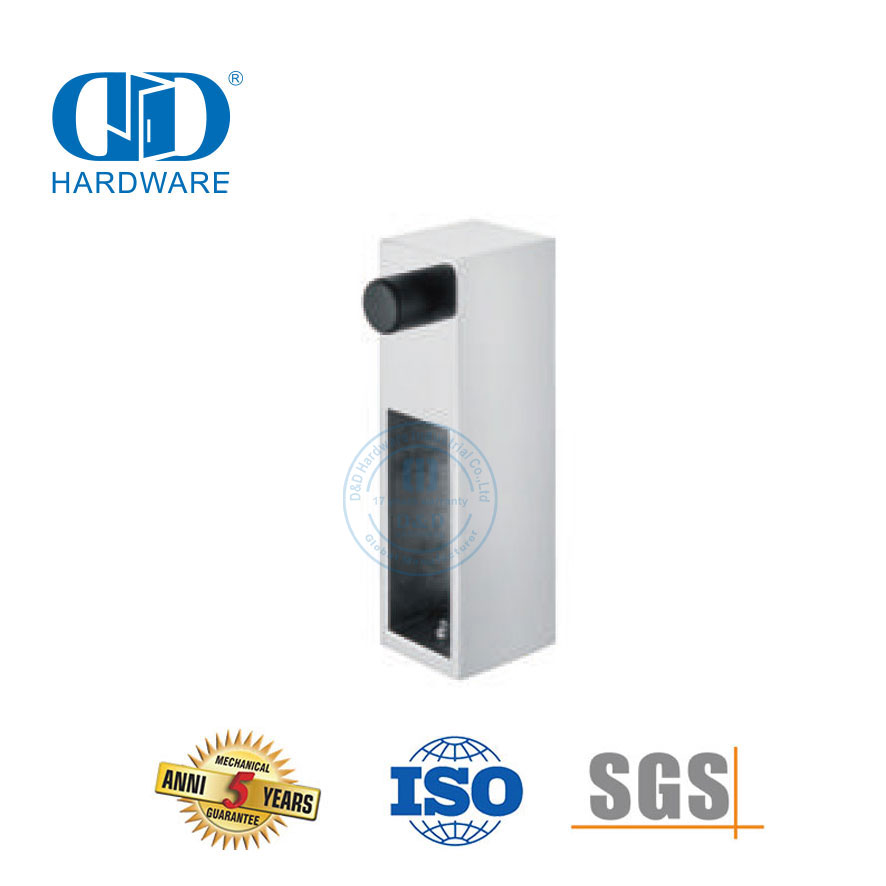Accesorios para muebles de acero inoxidable Pararrayos de herrajes para puertas corredizas de vidrio-DDSL001-5