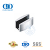 Conectores seguros y confiables Hardware de vidrio de acero inoxidable Puerta corrediza de vidrio para puerta de baño-DDGS002