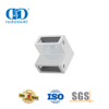 Sistema de cabina de ducha comercial de acero inoxidable, conector de soporte de Panel de vidrio, accesorios para puerta de vidrio-DDSC011