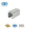 Abrazadera de puerta Partición de vidrio de aluminio de acero inoxidable Rieles de puerta corredera colgantes Accesorio de puerta para puerta corredera-DDGS139