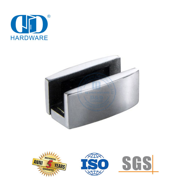 Amortiguadores de retención de fisión Herrajes para puertas correderas de acero inoxidable Herrajes para vidrio Accesorio para muebles para baño-DDGS127