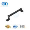 Manija corrediza de acero inoxidable Manija de puerta de granero con recubrimiento en polvo negro resistente-DDBD098