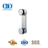 Conector de vidrio horizontal de acero inoxidable Accesorio para muebles Pivote de puerta de vidrio-DDGP017